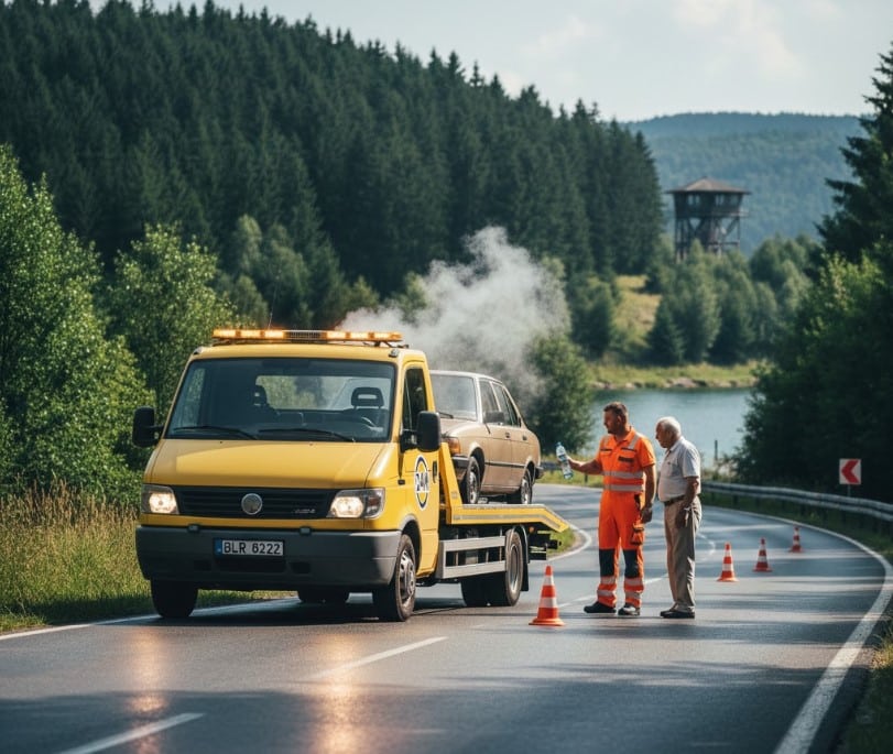 Autómentő Csorna M85 mentés